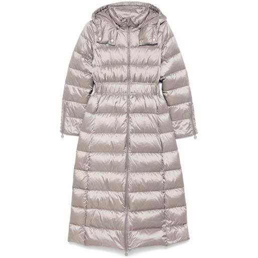 TWINSET cappotto trapuntato - grigio