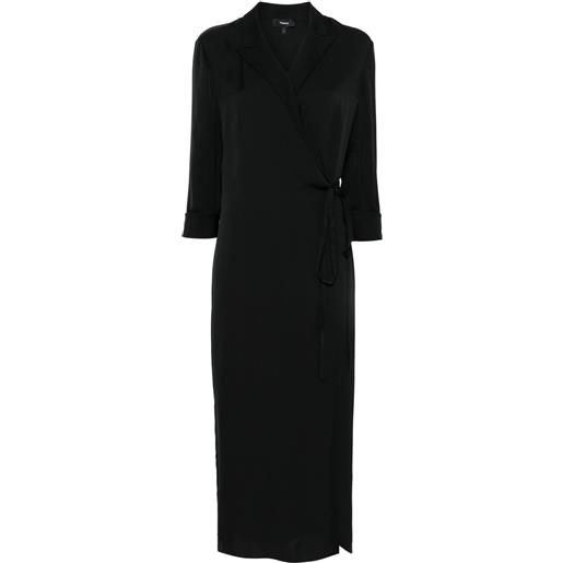 Theory abito lungo - nero