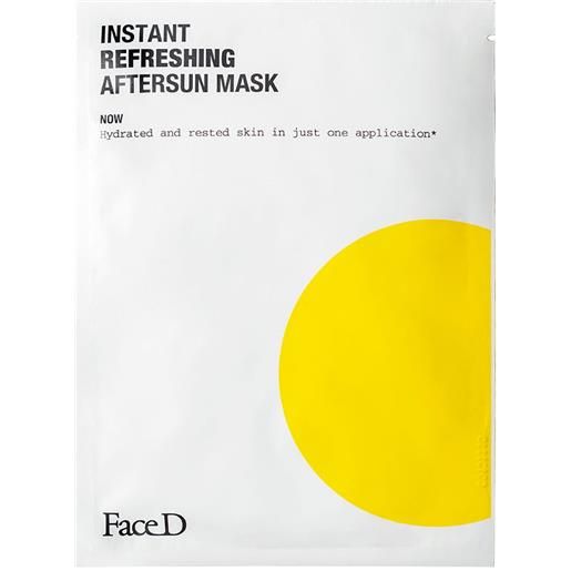 Face D faced maschera doposole rinfrescante 17 ml emulsione