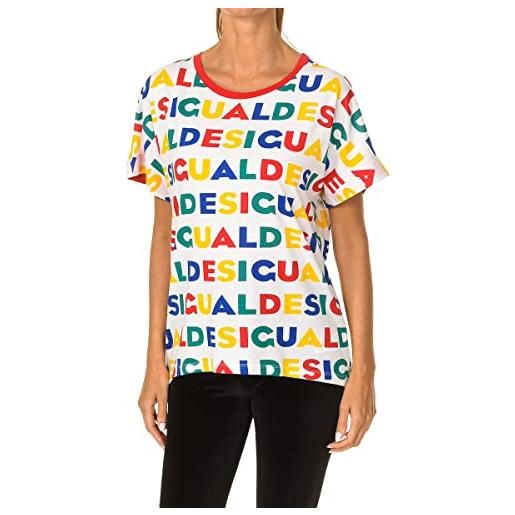 Desigual - t-shirt - donna bianco m