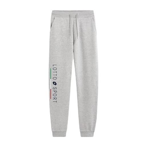 Lotto pantaloni, grigio, l unisex-adulto