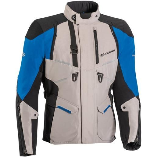 Ixon eddas giacca moto blu grigio nero Ixon
