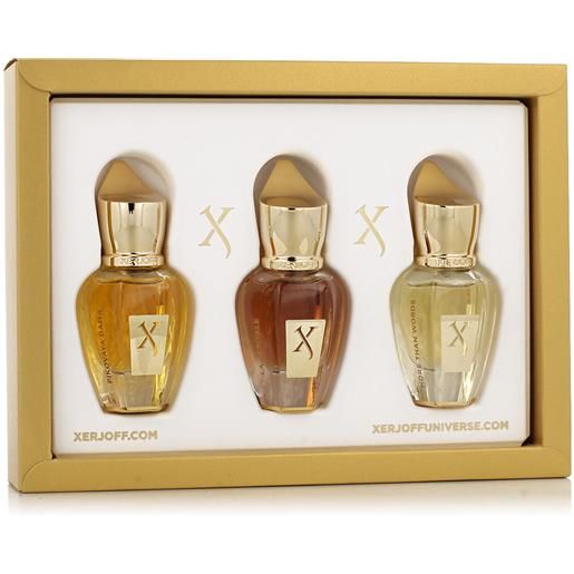 Xerjoff discovery set iv parfum 2 x 15 ml + edp mini 15 ml unisex