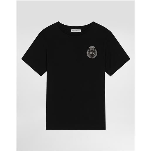 Dolce & Gabbana t-shirt in jersey con patch
