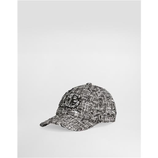 Dolce & Gabbana cappello baseball in tweed