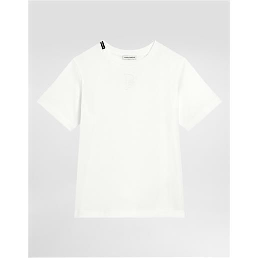 Dolce & Gabbana t-shirt in jersey con logo dg