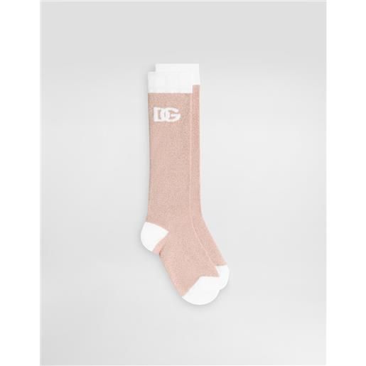 Dolce & Gabbana calzini in maglia con logo dg