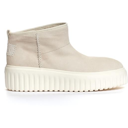 HOGAN boot basso camoscio beige chiaro