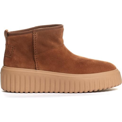 HOGAN h stripes low boot camoscio cuoio