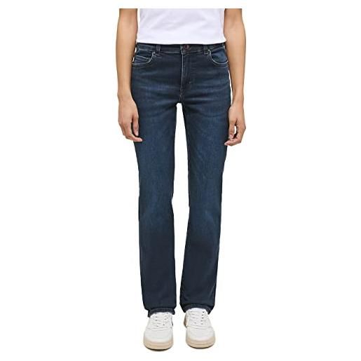 Mustang style crosby relaxed straight jeans, blu (medio 402), 29w / 32l donna