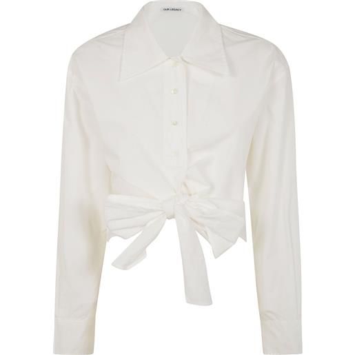 OUR LEGACY camicia nannas - bianco
