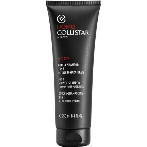 Collistar uomo doccia shampoo 3 in 1 - deterge tonifica idrata 250 ml