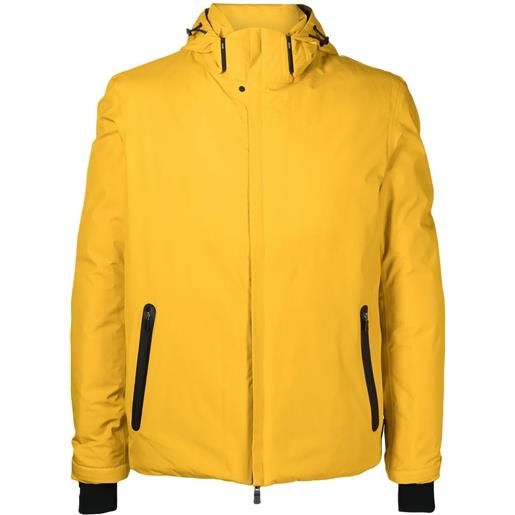 Herno giacca imbottita con cappuccio - giallo