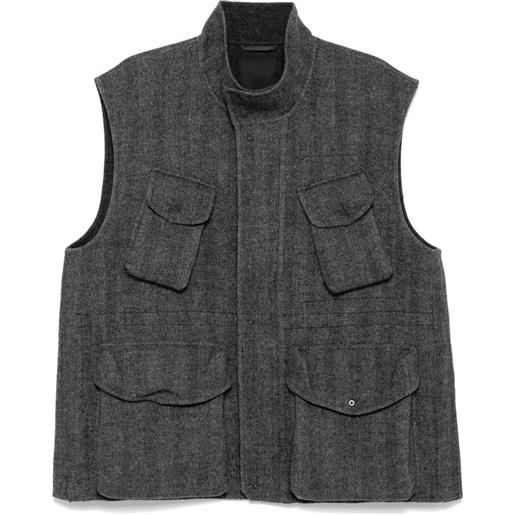 JNBY canotta con coulisse - grigio