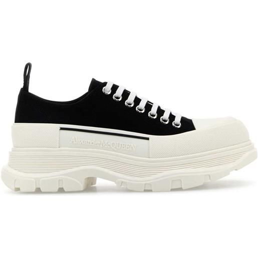 Alexander McQueen sneakers tread slick - nero