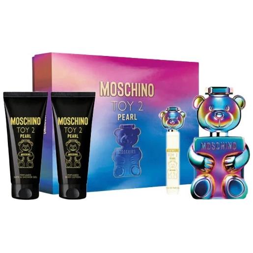 Moschino toy 2 pearl edp + shower gel + body lotion