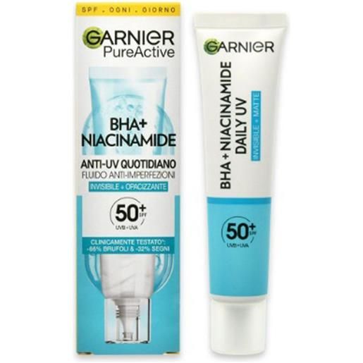 Anti-uv fluido anti-imperfezioni spf 50+ garnier 40ml