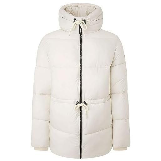 Pepe Jeans misty, piumino donna, beige (ivory), m