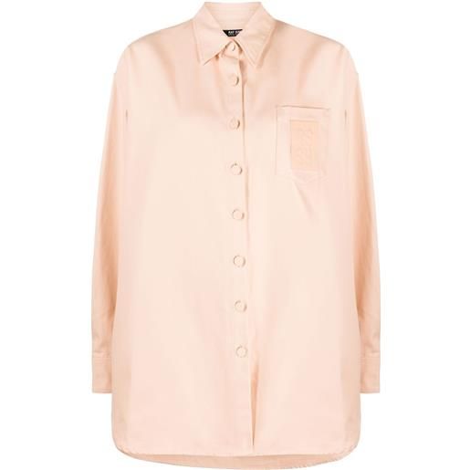 Raf Simons camicia taglio comodo - rosa