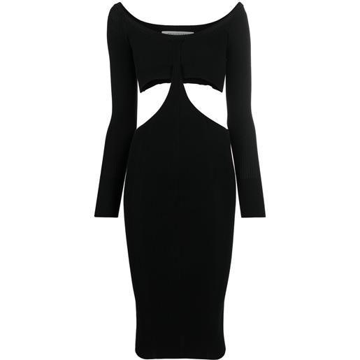 Philosophy Di Lorenzo Serafini abito con inserti - nero