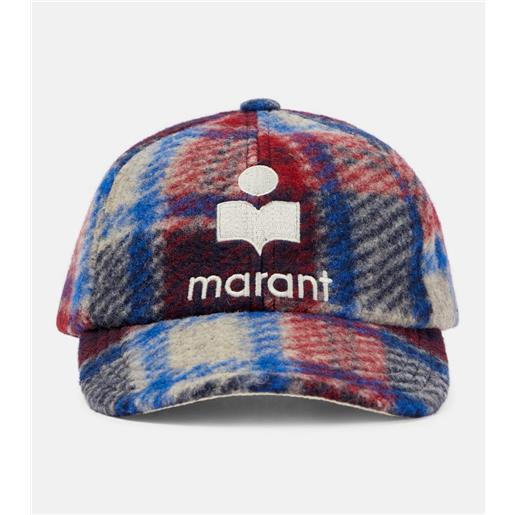 Isabel Marant cappello da baseball tyron in misto lana