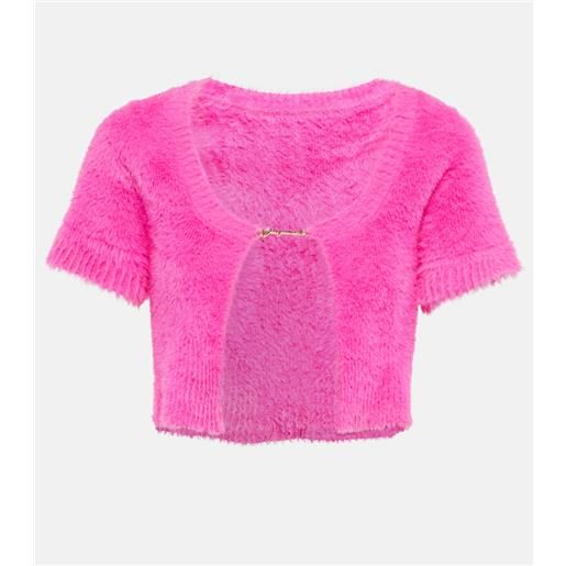 Jacquemus cardigan cropped neve