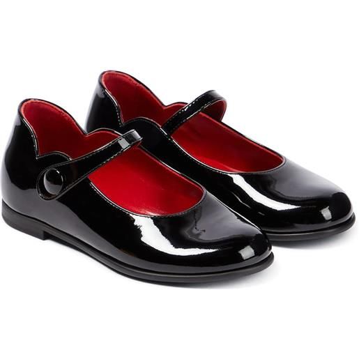 Christian Louboutin Kids ballerine in pelle