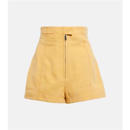 Jacquemus shorts le short areia in misto lino