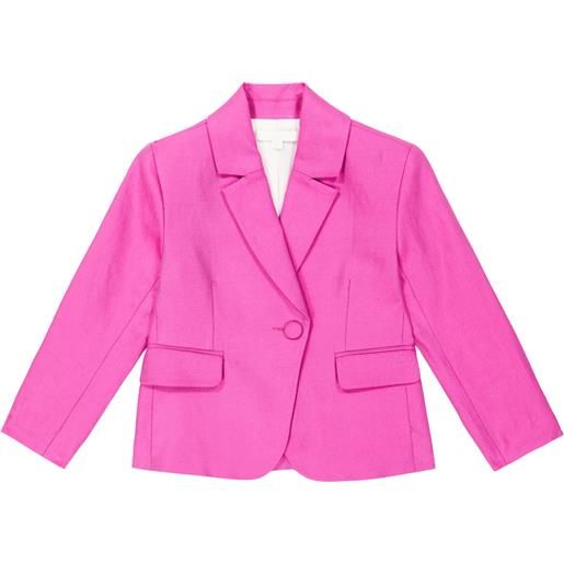 Chloe Kids chloã© kids blazer in lino e cotone