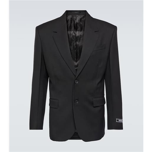 Versace blazer in lana