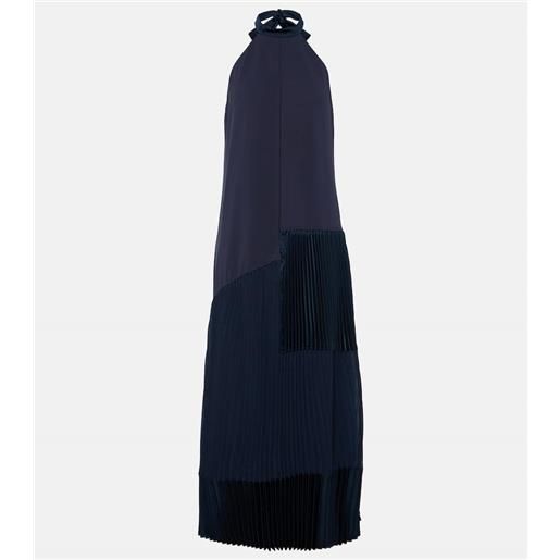 Simkhai abito midi noah in crãªpe a pieghe