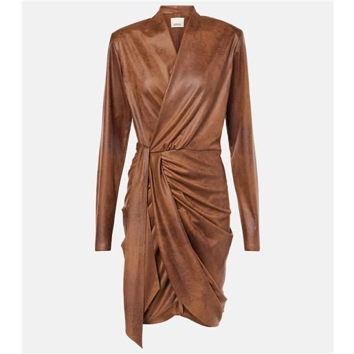 Isabel Marant abito a portafoglio aleora in suede sintetico