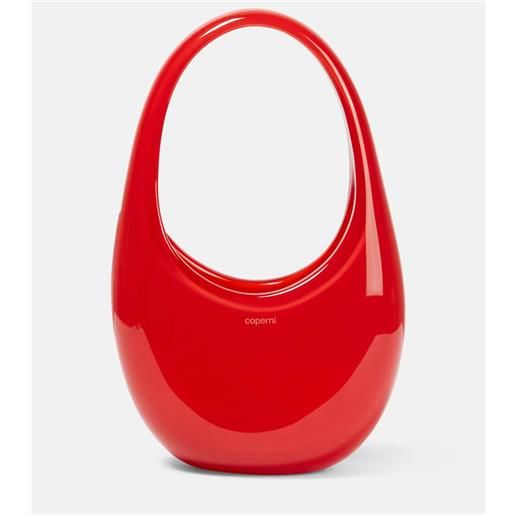 Coperni borsa swipe mini in vetro