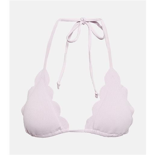 Marysia top bikini a triangolo broadway