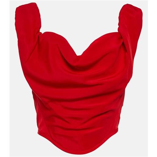 Vivienne Westwood bustier in crêpe