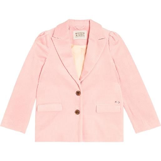 Scotch & Soda Kids blazer in velluto a coste