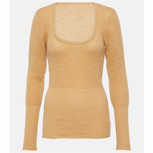 Jacquemus pullover dao in maglia a coste
