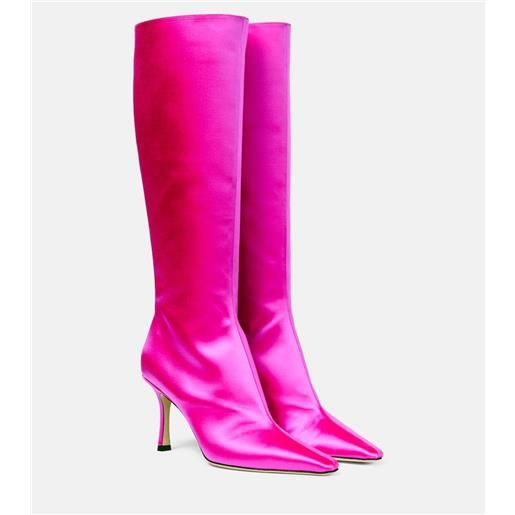 Jimmy Choo stivali agathe 85 in raso