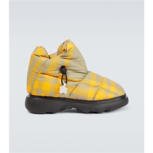 Burberry stivaletti Burberry check