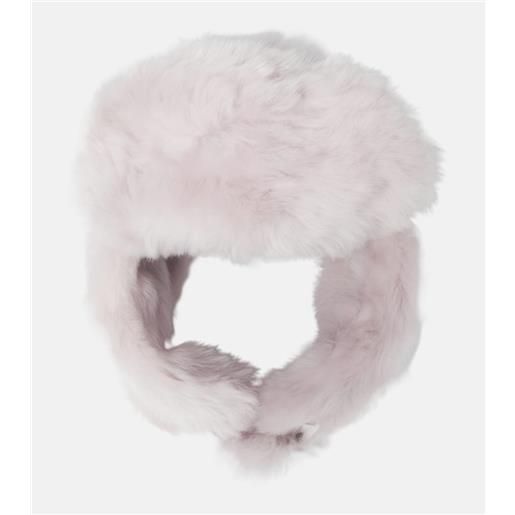 Burberry cappello in shearling