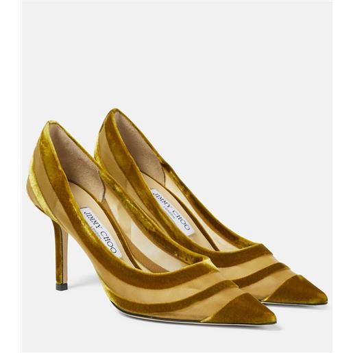 Jimmy Choo pumps love 85 con velluto