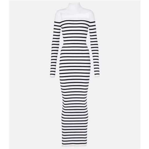 Jean Paul Gaultier abito lungo a righe