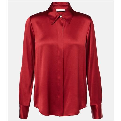 Vince camicia in misto seta