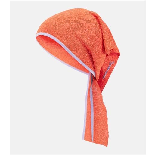 Jacquemus sciarpa le foulard brilho