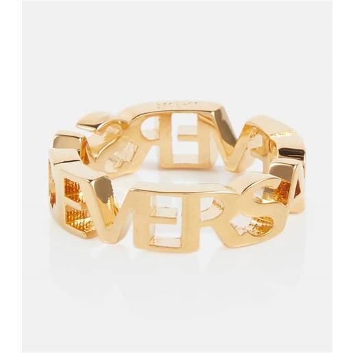 Versace anello con logo