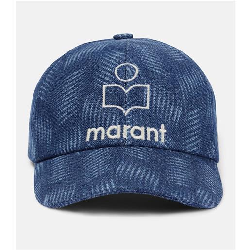 Isabel Marant cappello da baseball tyron in demim