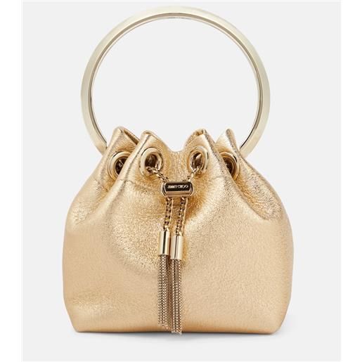 Jimmy Choo secchiello bon bon micro in pelle