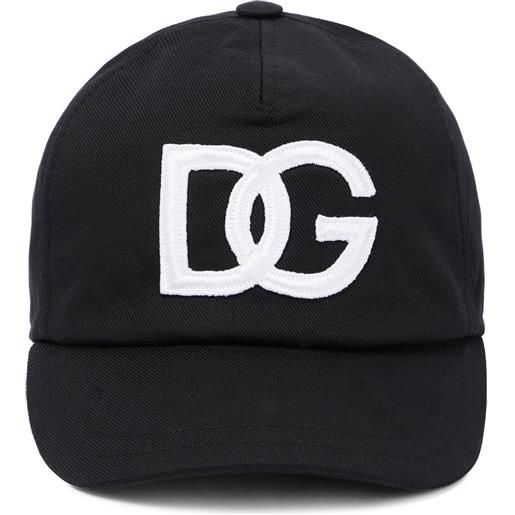 Dolce&Gabbana Kids cappello da baseball con logo