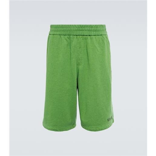 Versace shorts in jersey di cotone