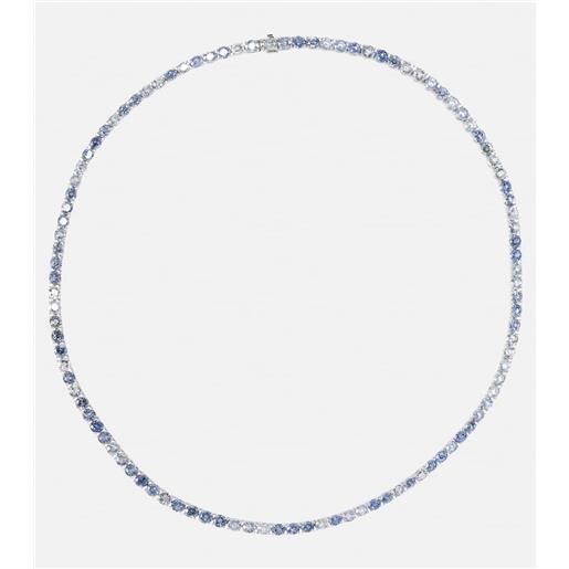 Bucherer Fine Jewellery collana pastello ocean breeze in oro 18kt con zaffiri